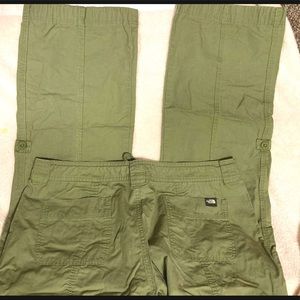 North Face women’s hiking pants adjustable Capri size 12